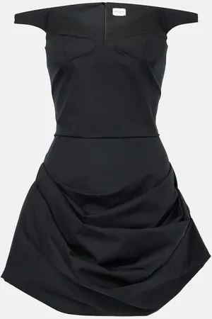 MAGDA BUTRYM Off-Shoulder-Minikleid aus Baumwolle