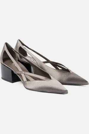 Prada Pumps Pointy 55 aus Satin