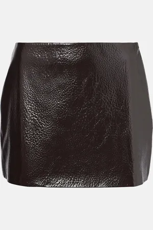 The Frankie Shop Minirock Mary aus Lederimitat