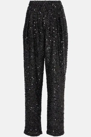 Isabel Marant Weite Hose Aras mit Pailletten