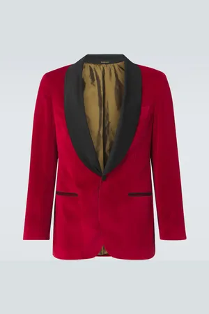 Rubinacci Smokingjacke aus Baumwollsamt