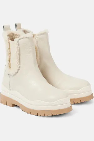 Bogner Chelsea Boots Arosa 8 aus Leder mit Shearling