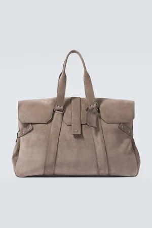 Brunello Cucinelli Weekender aus Veloursleder