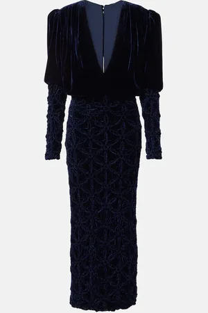 Costarellos Maxikleid Anglette aus Samt