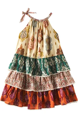 ZIMMERMANN Bedrucktes Kleid Wylie aus Baumwolle