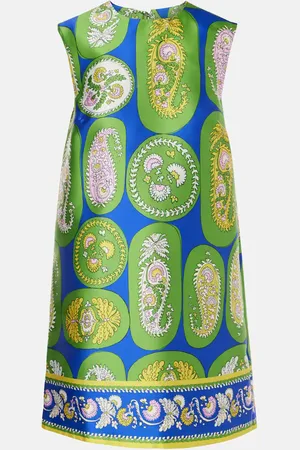 ALÉMAIS Alémais Bedrucktes Midikleid