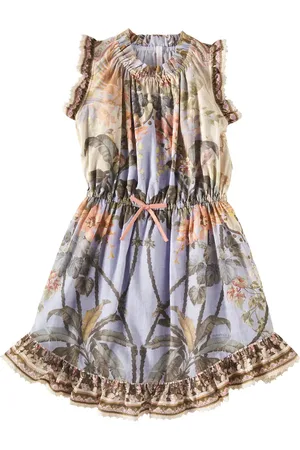 ZIMMERMANN Kleid Wylie Flip aus Baumwolle