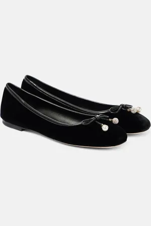 Jimmy Choo Ballerinas Elme aus Samt