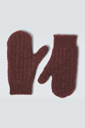 Jil Sander Fäustlinge aus einem Wollgemisch