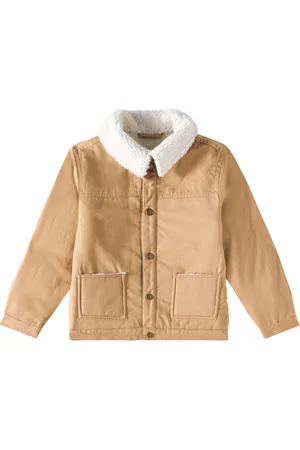 Rylee + Cru Jacke aus Baumwolle mit Faux Shearling