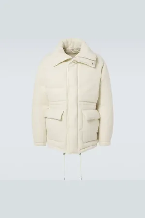 Auralee Wattierte Jacke aus Alpakawolle und Wolle