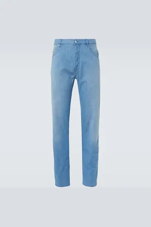 Prada Mid-Rise Straight Jeans