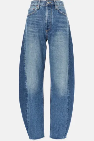 AGOLDE High-Rise Barrel Jeans Luna