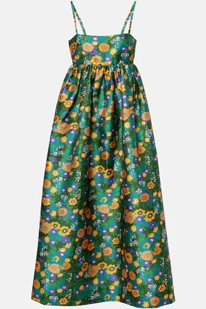 ALÉMAIS Alémais Bedrucktes Midikleid