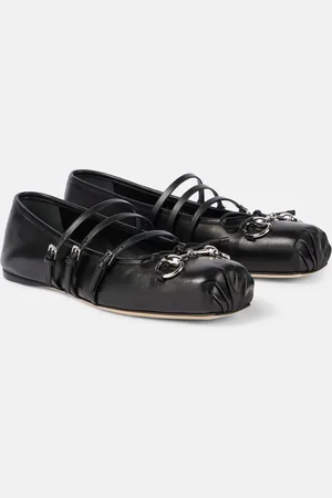 Gucci Ballerinas Horsebit aus Leder