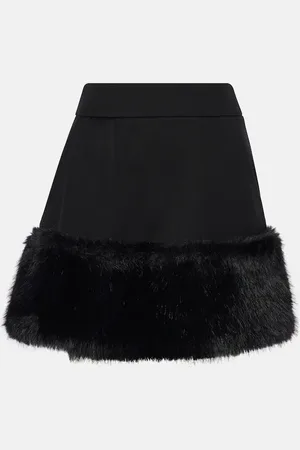 Prada Minirock aus einem Baumwollgemisch