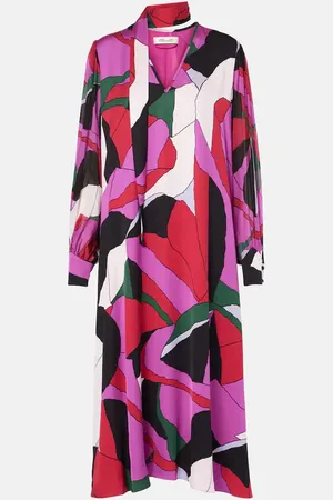 Diane von Furstenberg Bedrucktes Midikleid Abel