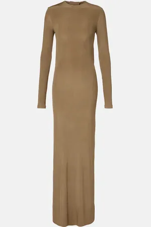 Saint Laurent Maxikleid aus Jersey