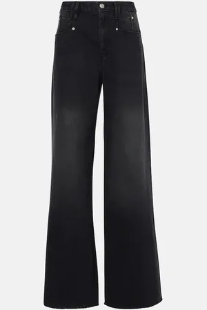 Isabel Marant Wide-Leg Jeans Lemony