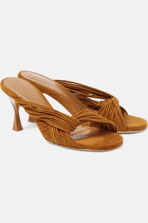 CHRISTOPHER ESBER Pantoletten Fender aus Veloursleder
