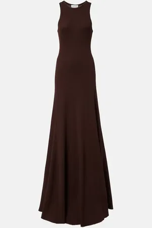Alexander McQueen Maxikleid aus Wolle