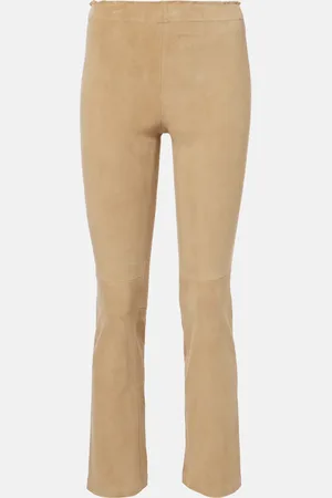 Stouls Leggings JP Twenty aus Veloursleder