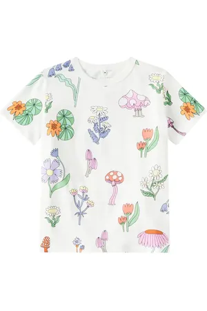 Stella McCartney Bedrucktes T-Shirt aus Baumwoll-Jersey