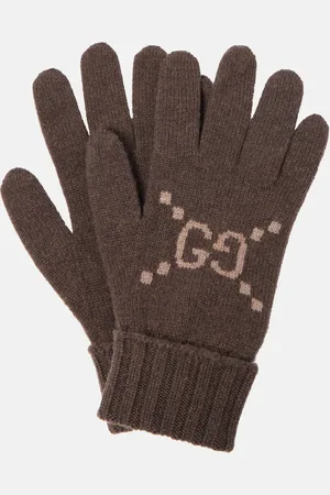 Gucci Handschuhe GG aus Kaschmir