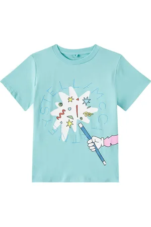 Stella McCartney Bedrucktes T-Shirt aus Baumwoll-Jersey