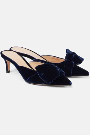 Gianvito Rossi Mules 55 aus Samt