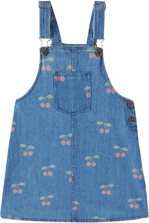 Konges Sløjd Konges Sløjd Bedrucktes Kleid Magot aus Denim