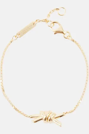 Bottega Veneta Armband Knot aus Sterlingsilber, 18kt vergoldet