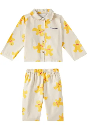 Bobo Choses Baby Bedruckter Pyjama aus Baumwolle