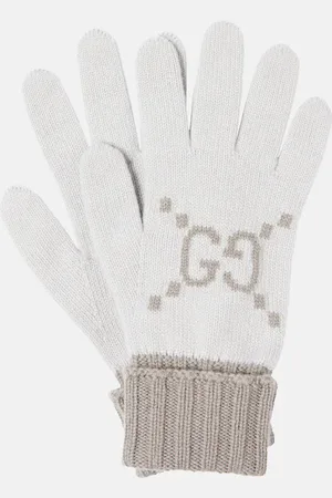 Gucci Handschuhe GG aus Wolle