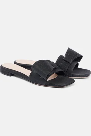 Gianvito Rossi Pantoletten Bow