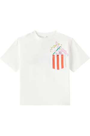 Stella McCartney Bedrucktes T-Shirt aus Baumwolle