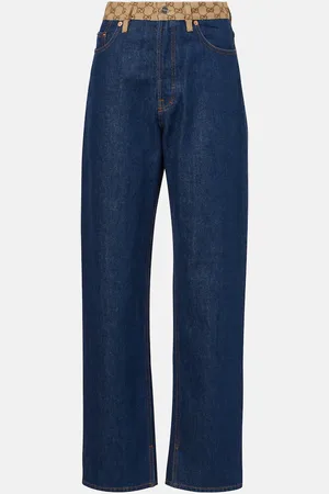 Gucci Mid-Rise Straight Jeans