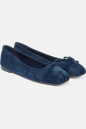 Christian Louboutin Ballerinas Mamadrague aus Veloursleder