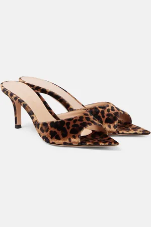 Gianvito Rossi Pantoletten 70 aus Samt
