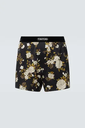 Tom Ford Bedruckte Boxershorts aus einem Seidengemisch