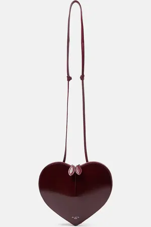 Alaïa Alaïa Schultertasche Le Cœur aus Lackleder