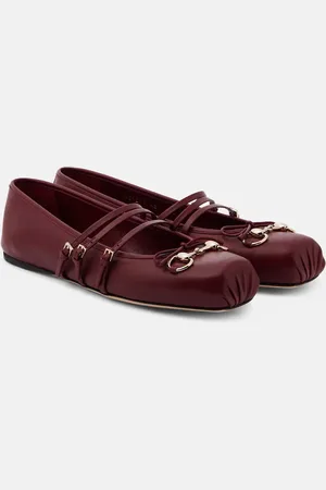 Gucci Ballerinas Horsebit aus Leder