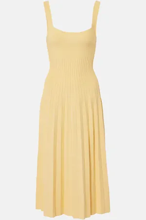 Staud Midikleid Ellison aus Strick