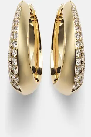 Anita Ohrringe aus 18kt Gelbgold mit Diamanten