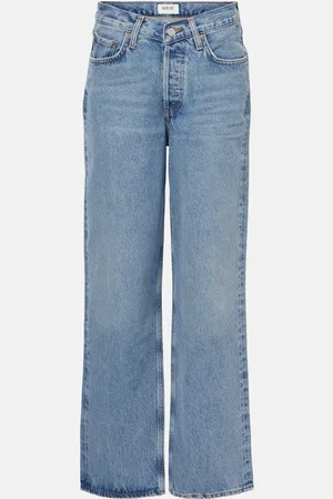 AGOLDE Straight Jeans V-Waist Baggy