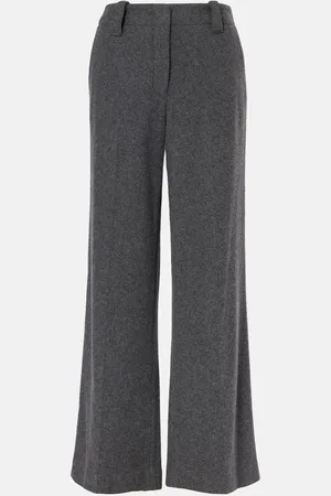 Proenza Schouler Weite Mid-Rise-Hose Violet