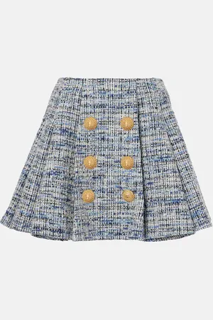 Balmain Minirock aus einem Baumwollgemisch