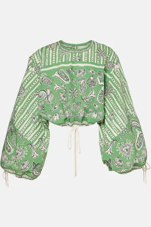 ALÉMAIS Alémais Cropped-Top Lula aus Baumwolle