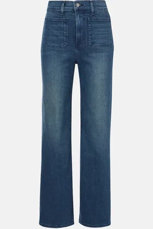 VERONICA BEARD High-Rise Flared Jeans Crosbie