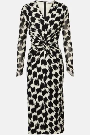 Diane von Furstenberg Bedrucktes Midikleid Libra